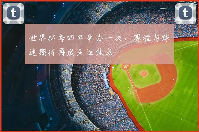 世界杯每四年举办一次,赛程与球迷期待再成关注焦点