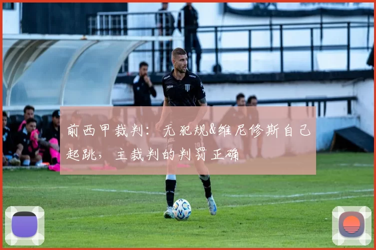 前西甲裁判:无犯规&维尼修斯自己起跳,主裁判的判罚正确